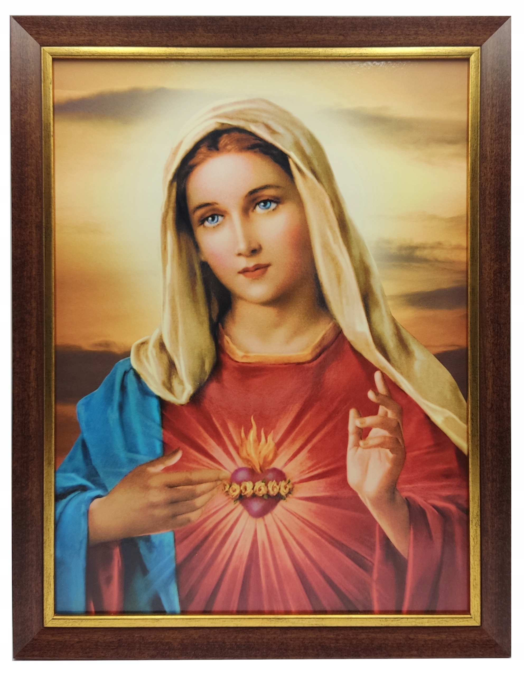 

Serce Maryi Święty Obrazek W Ramie Na Ścianę