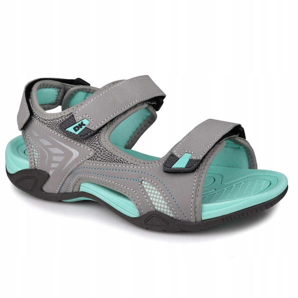 Sandały damskie sportowe Dk Ciko DK3431 Grey/turquise