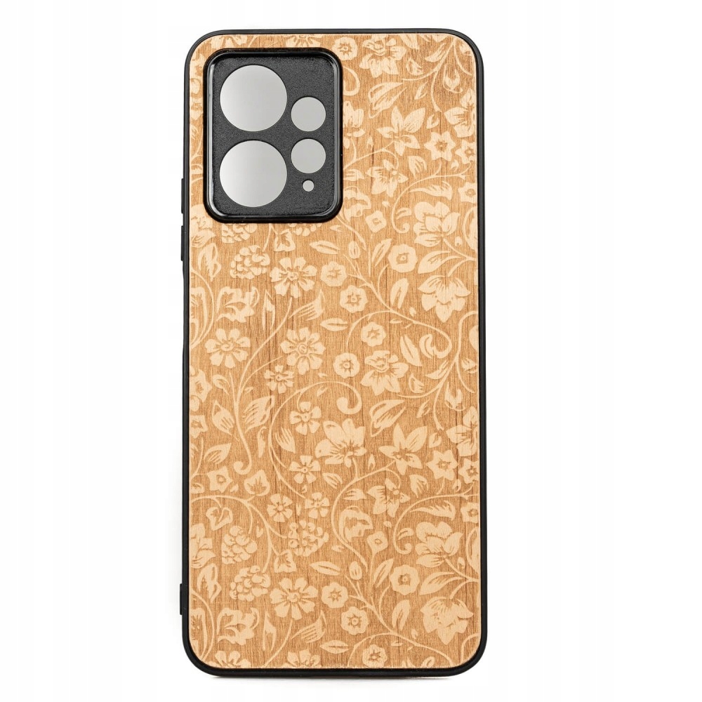 Dřevěné Pouzdro Bewood Redmi Note 12 4G Polní Květiny Aniegre