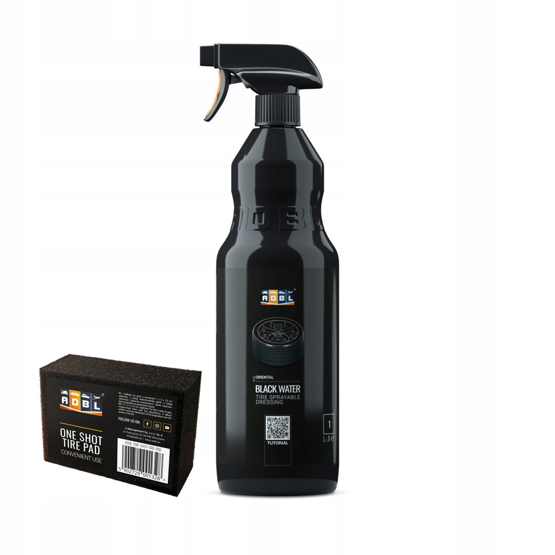 

Adbl Black Water 1L Dressing do opon One Shot Tire