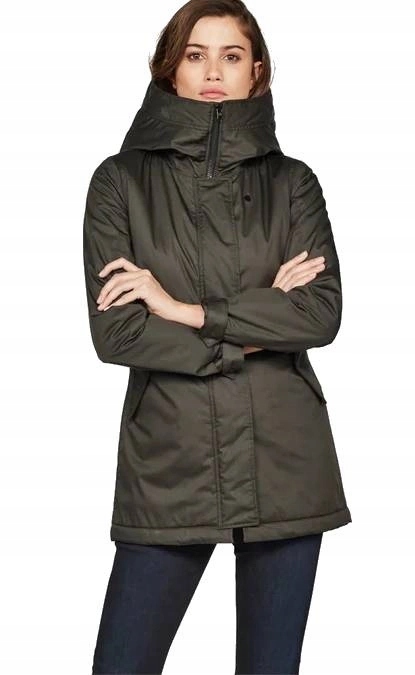 Dámská zimní parka G-star Raw s kapucí zateplená, vel. S