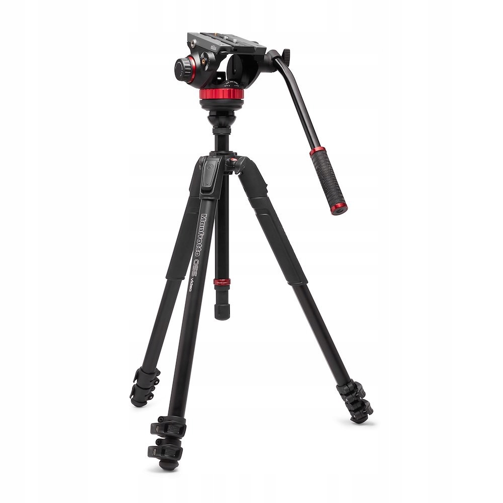 Stativ Manfrotto 055 Video Alu s hlavou 502AH