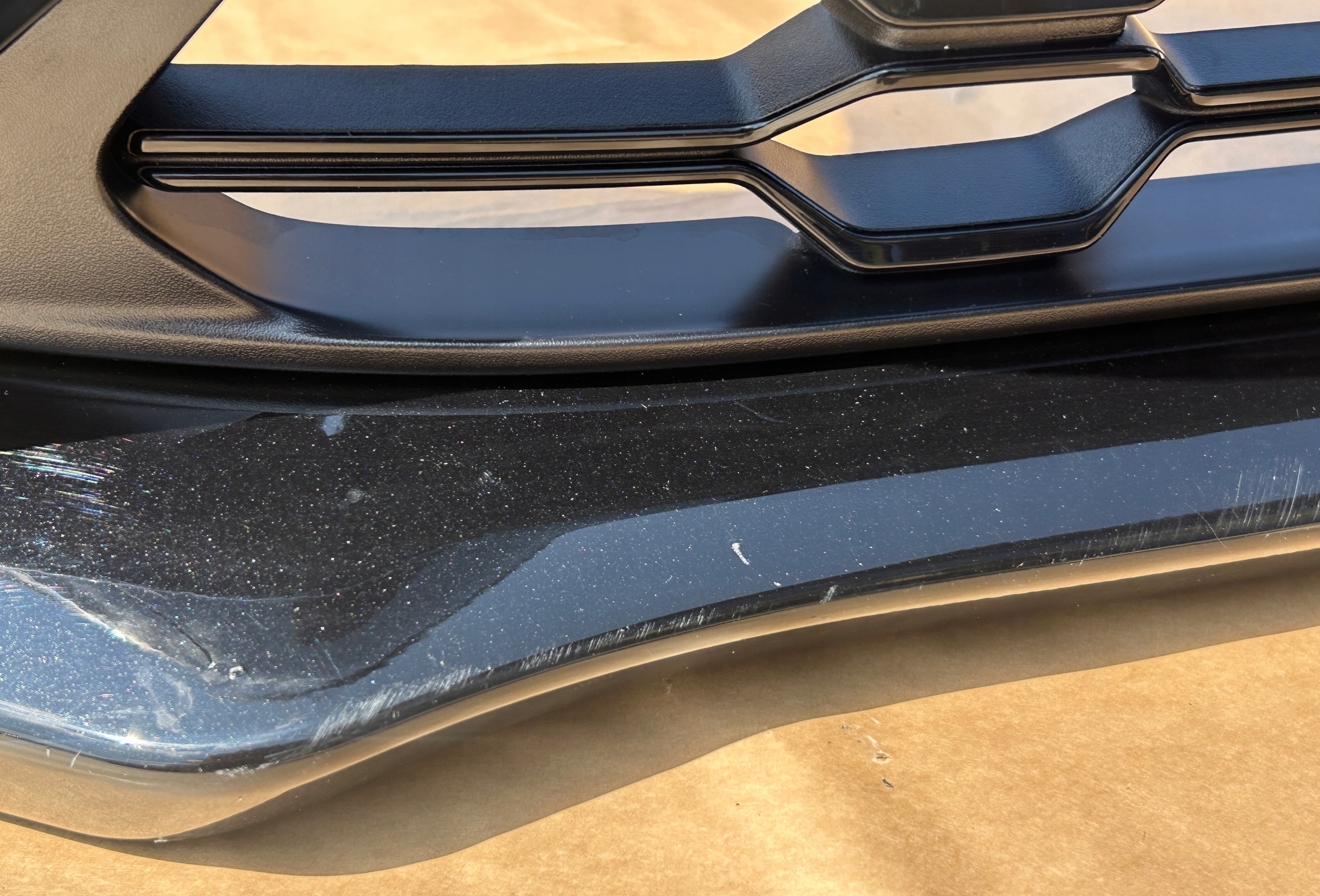FORD PUMA MK2 ST-LINE 2019-2025 bumper front AGATE BLACK METALLIC original