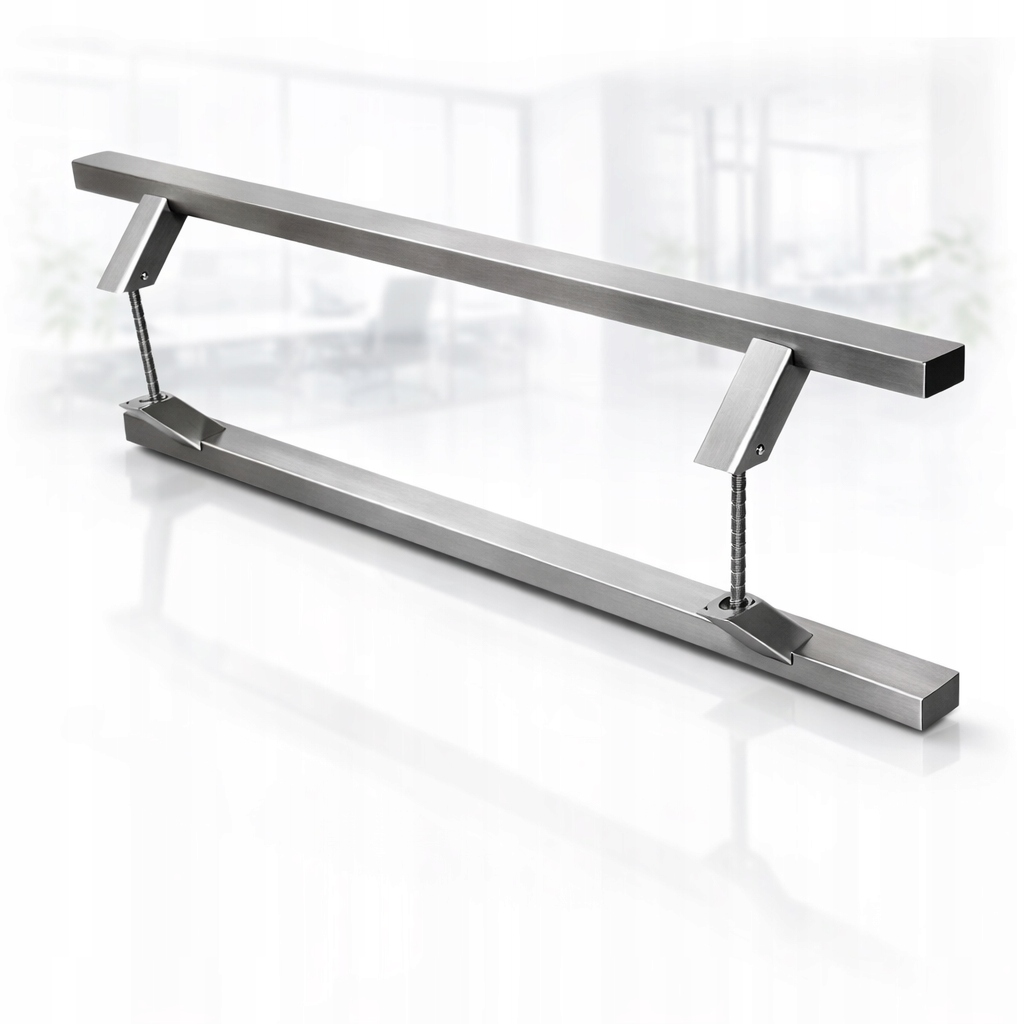 Pochwyt drzwiowy nierdzewny Pr przekrój prostokątny 20x40mm 120x140