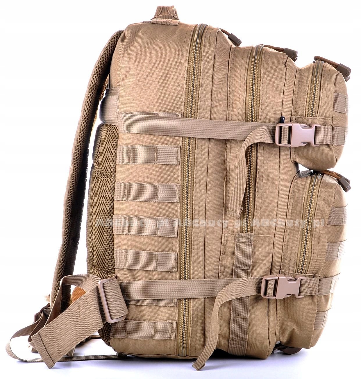 Hnědý Survivalový Batoh pánský batoh pro mládež 46 L Wojak Soldier