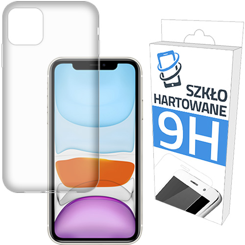 

Etui Slim Case+ Szkło Hartowane Do Apple Iphone 11