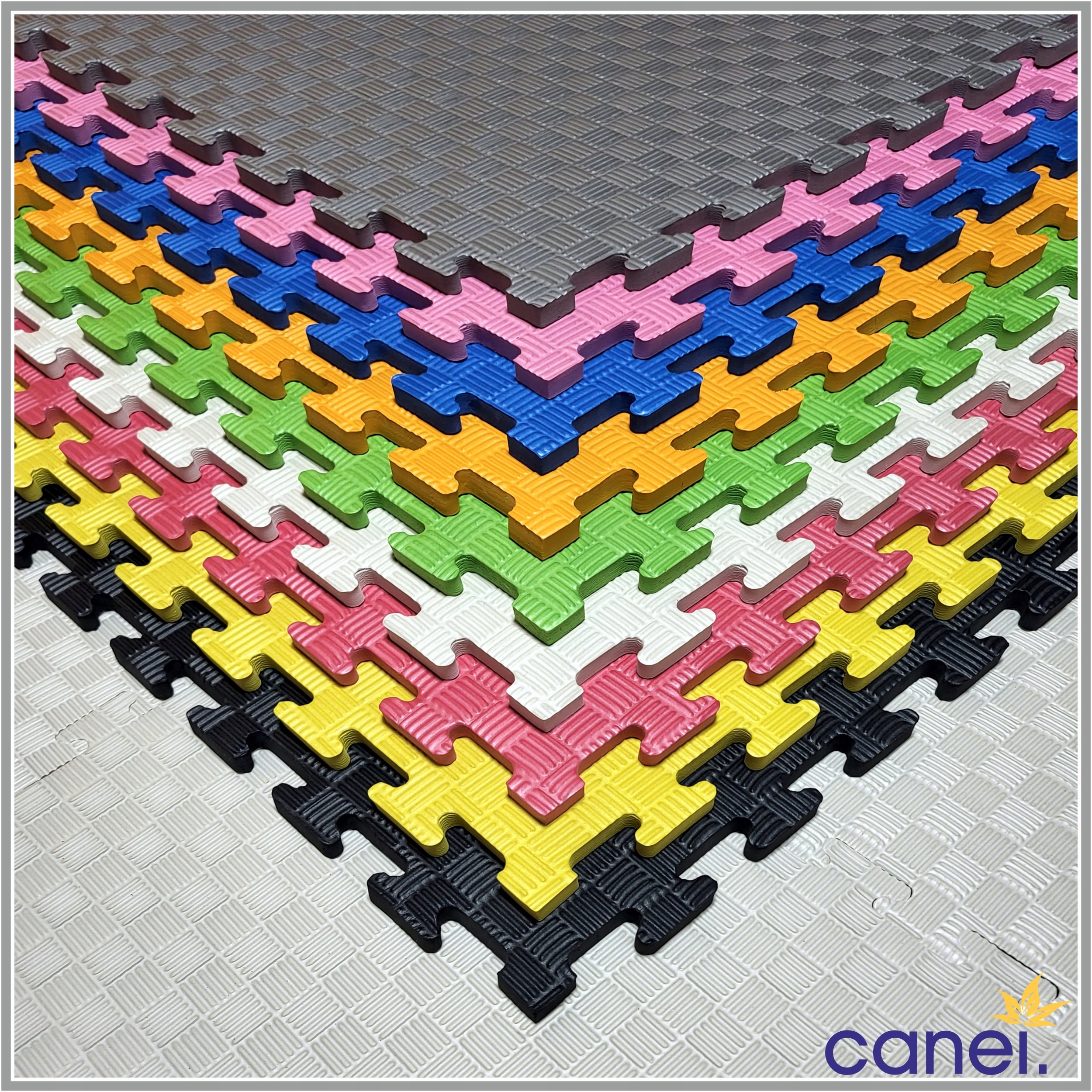 DUŻE PUZZLE PIANKOWE pod BASEN - 1m² - GRUBA MATA do ĆWICZEŃ SPORT - 1,5 cm Długość (cm) 100