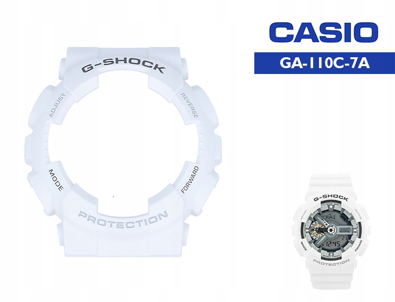 Bezel osłona koperty CASIO GA-110C-7A biały