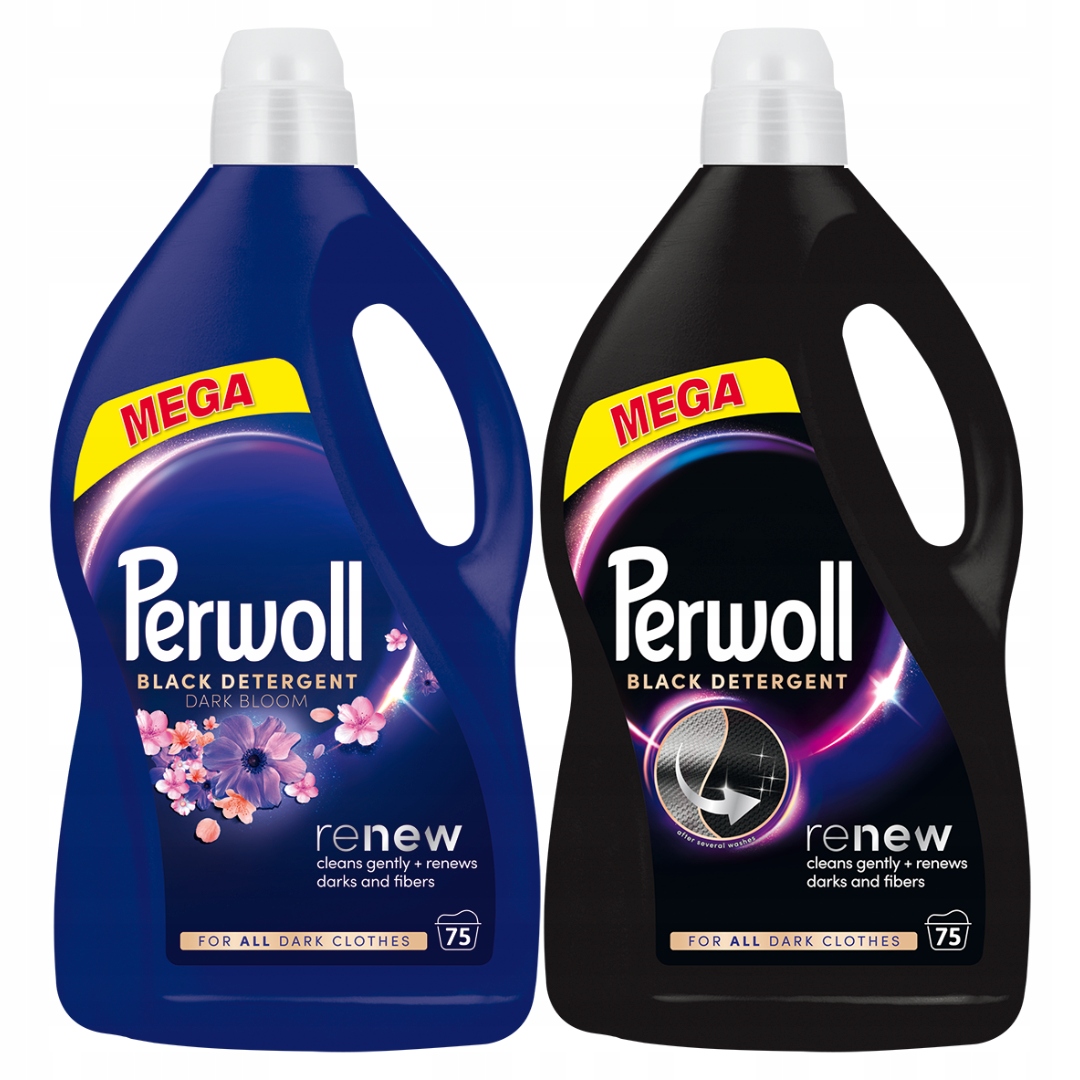 Levně Perwoll Renew Black ‎& Dark Tekutý prací prostředek na černé a tmavé prádlo 2x3,75l