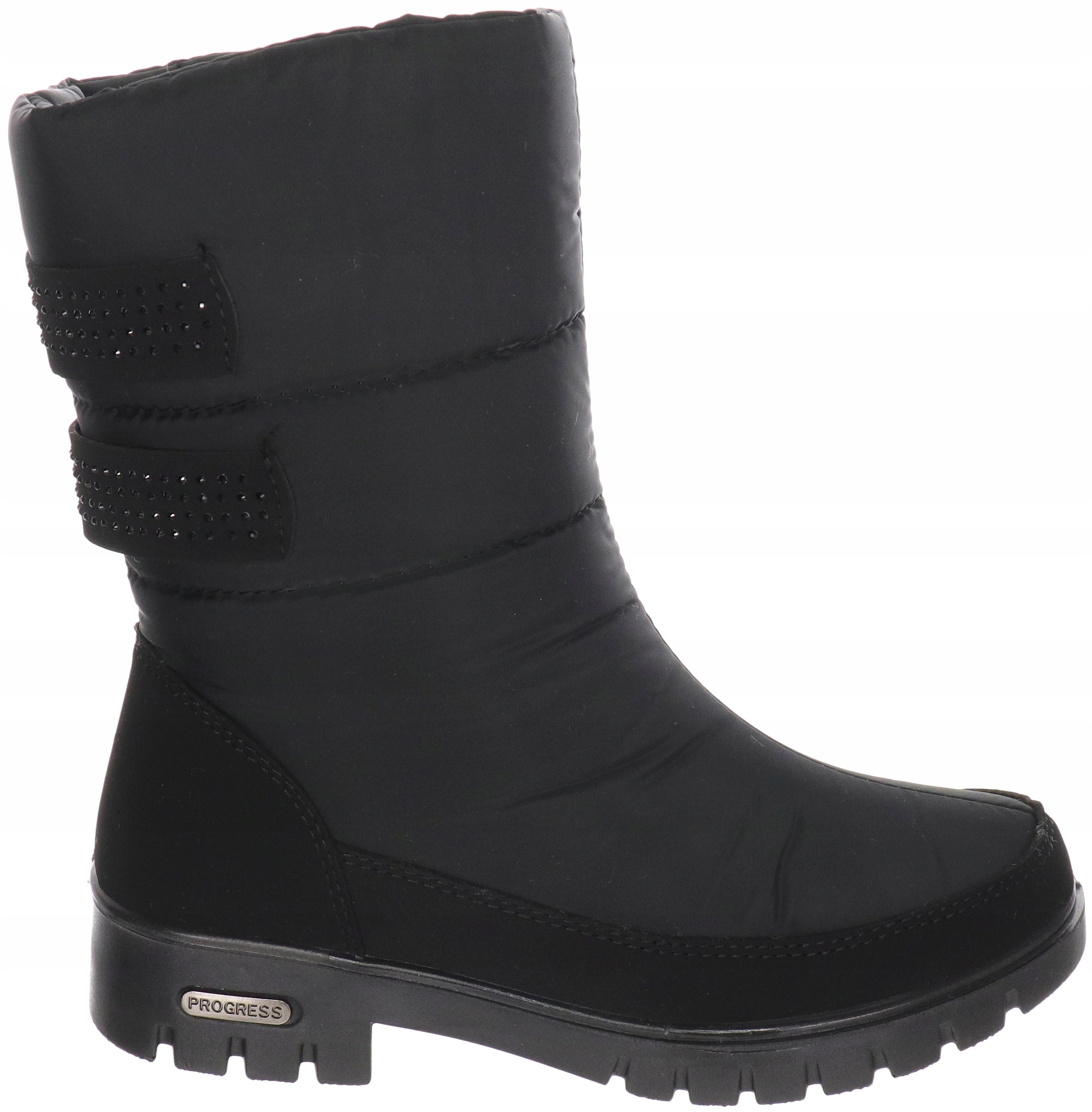 Progress Zateplené Sněhule Kozačky Trapery VEL.38