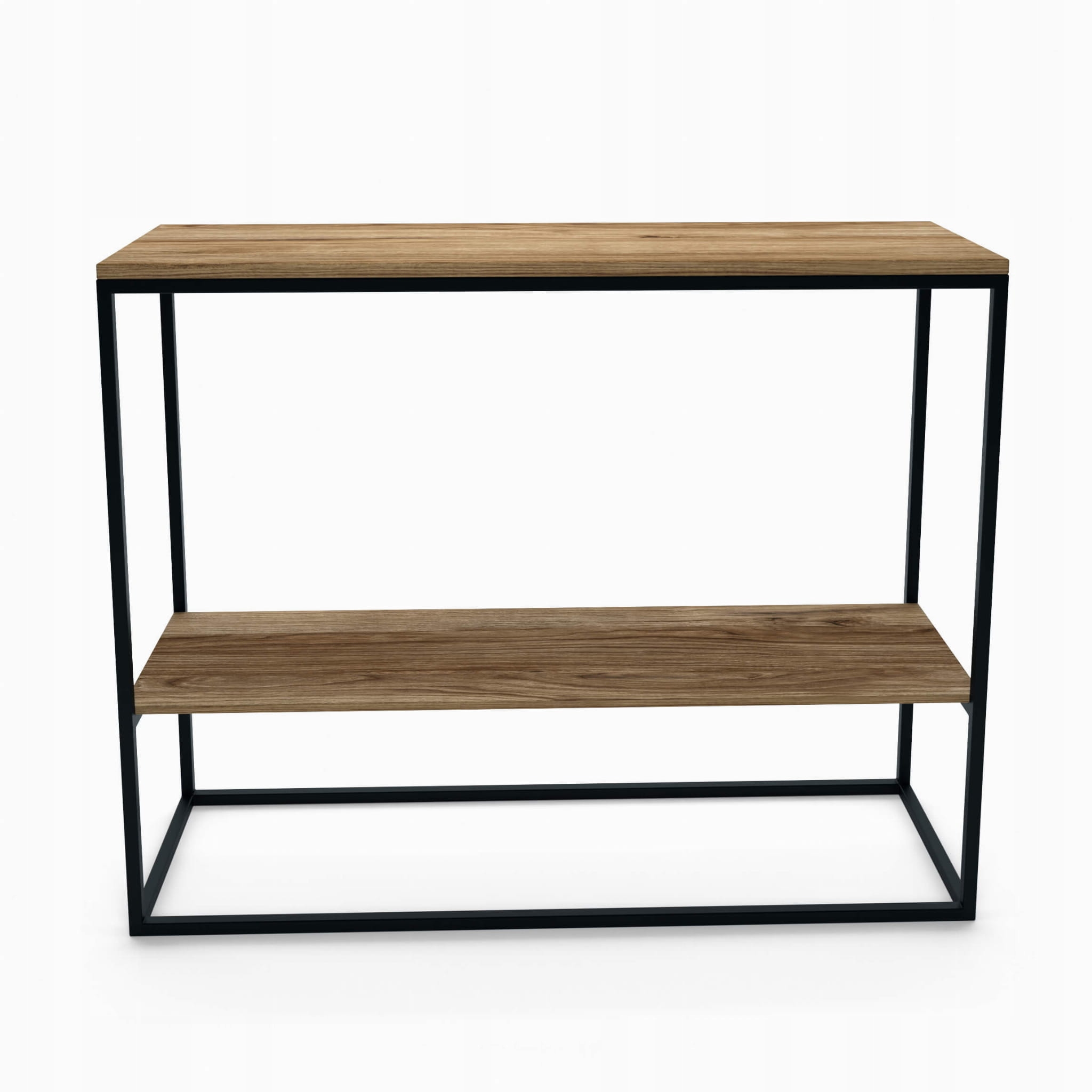 Konsola z półką salon loft Merrion wcięcie Marka OneLoft