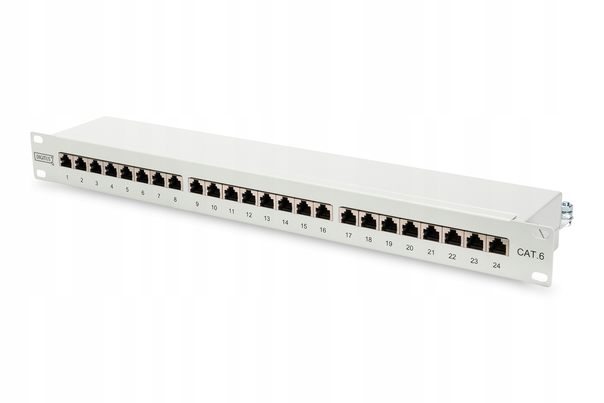 Patch panel Digitus DN-91624S szary kat. 6 1U