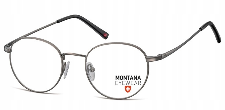 Jasnografitové Lenonky kulaté optické obroučky