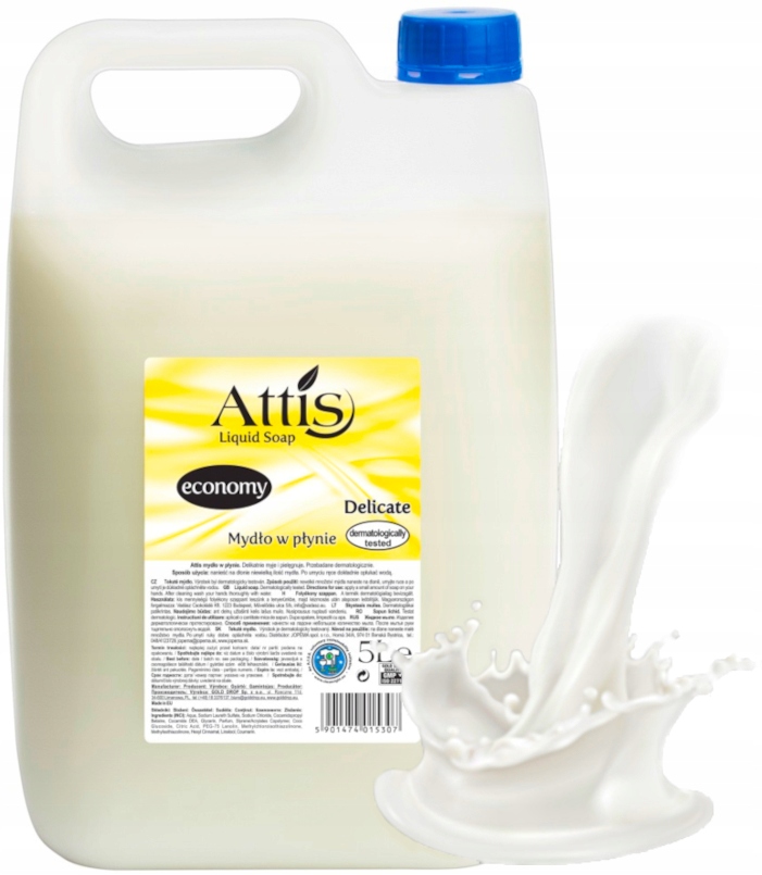 

Mydło w Płynie Attis 5l Gold Drop kremowe Delicate