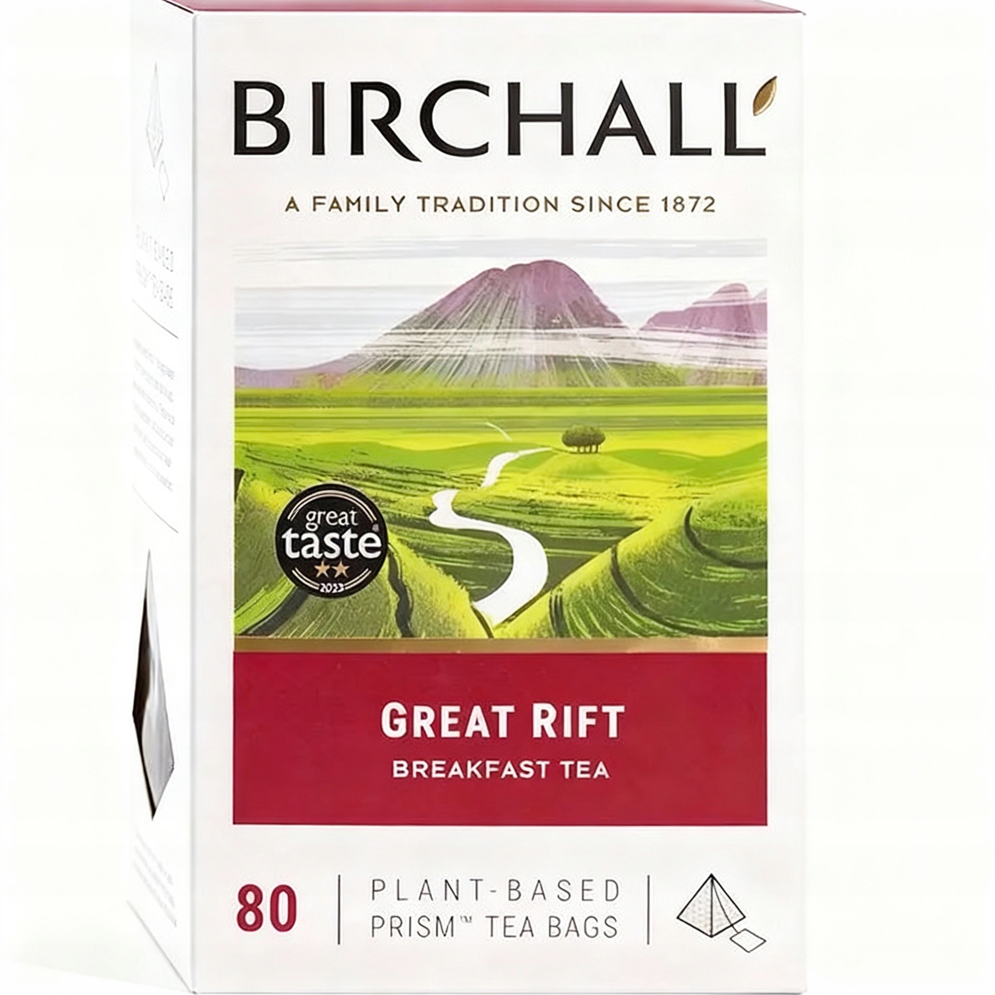Levně Anglický Čaj Birchall Greate Rift 80ks 250g pyramidky Premium