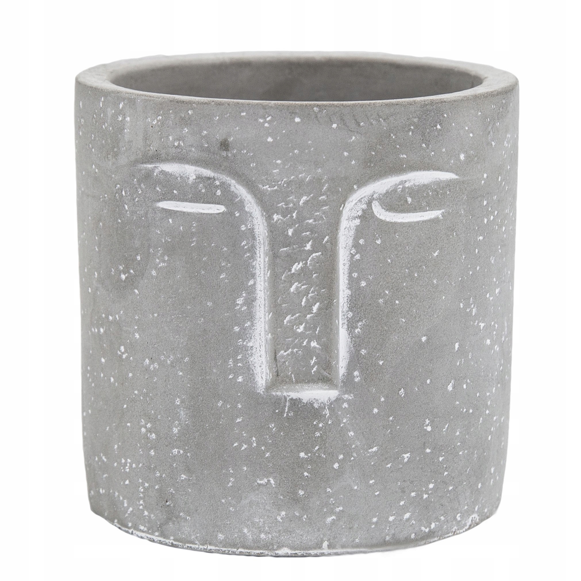 

Osłonka Głowa Ø 11 cm Moai doniczka betonowa