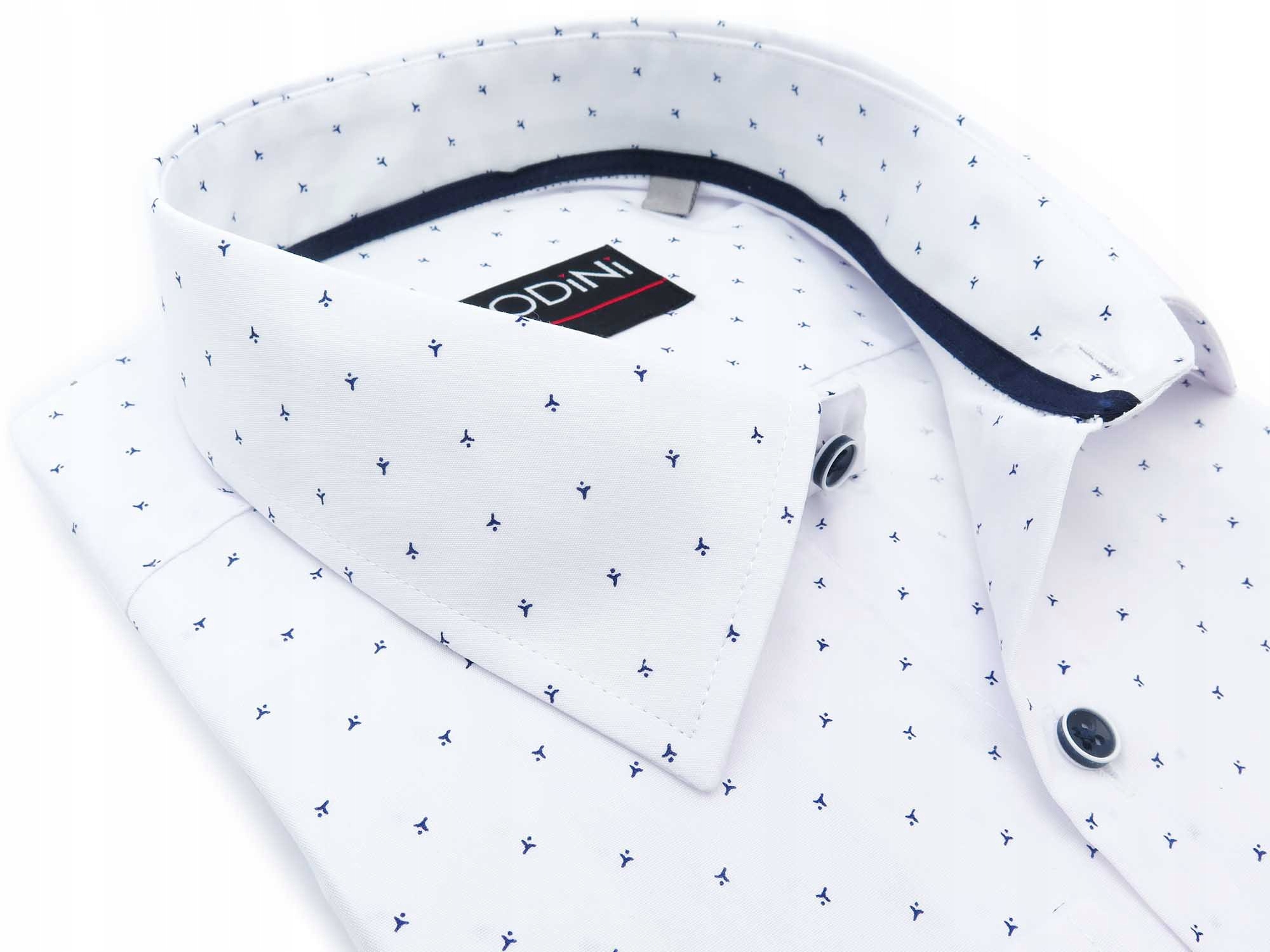 

Biała koszula męska Modini A49 176-182 48-Regular