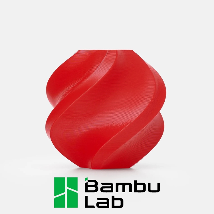 Filament Bambu Lab Tpu 95A Hf 1,75 mm 1 kg s vícenásobnou cívkou červená