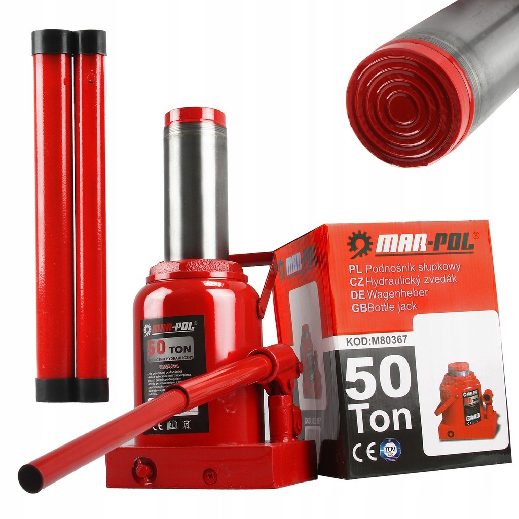 Zdvihák hydraulický 50T hever M80367