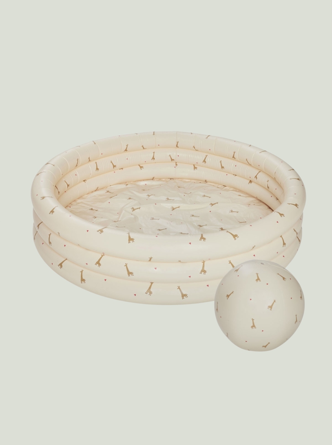 Velký bazén s žirafou a plážovým míčem Butter Oyoy Mini