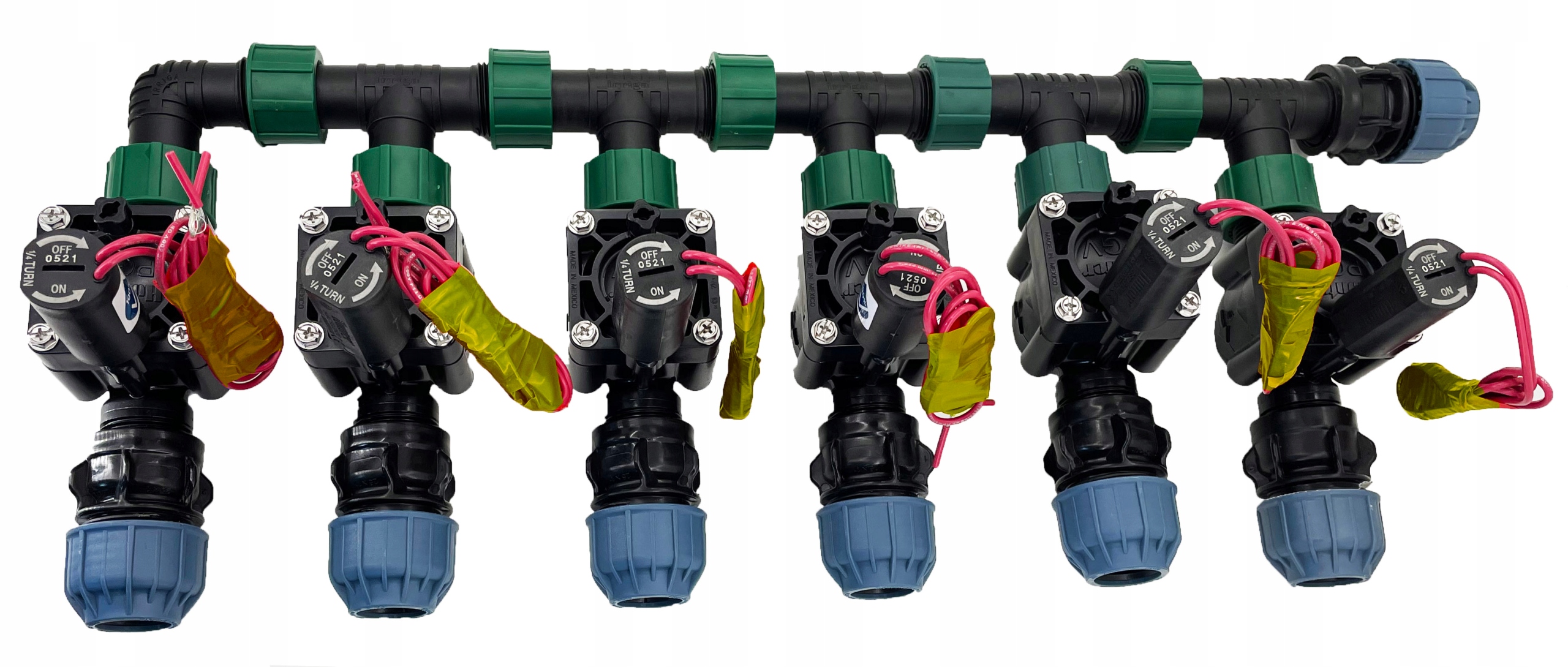 

Kolektor Hunter 6 elektrozawory Gz Pgv 100 rura 25