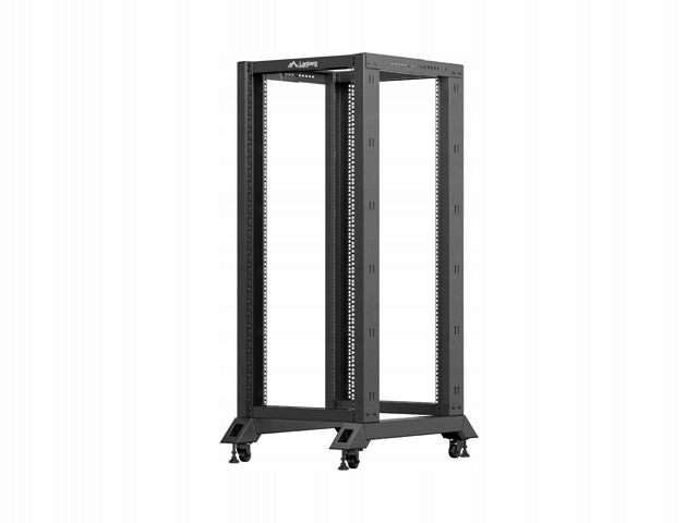 Lanberg Otvorený Rack 27U 600X800 Čierny V2