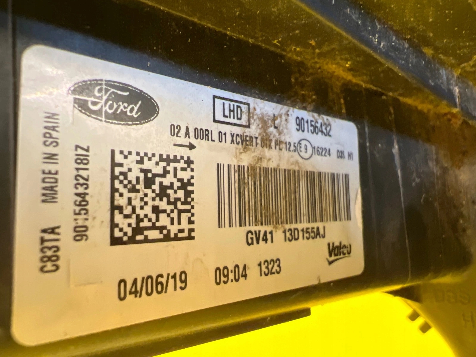 light left Ford Kuga MK2 Lift GV41-13D155-AJ Led