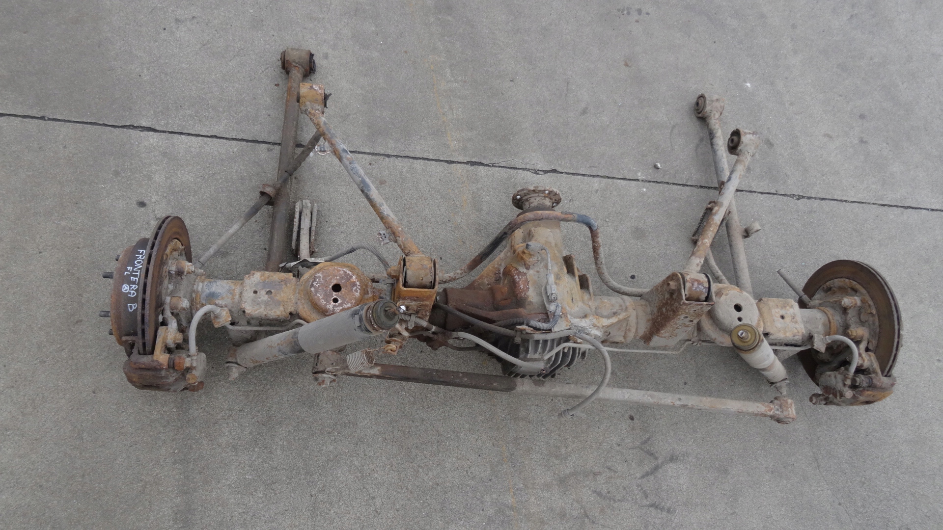 OPEL FRONTERA B LIFT 5D BELKA ZAWIESZENIA TYŁ DYFER