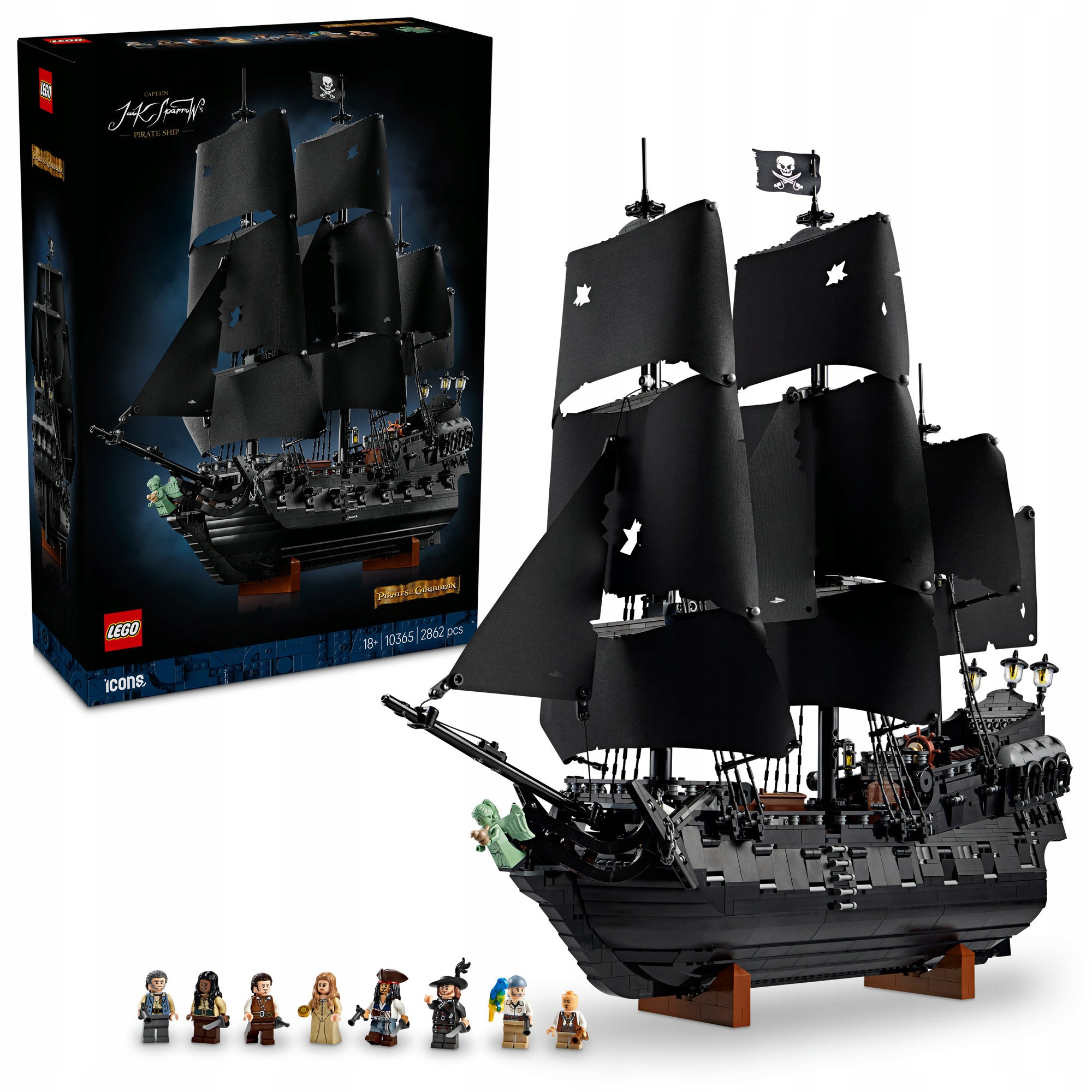 Lego Icons 10365 Pirátská loď kapitána Jacka Sparrowa