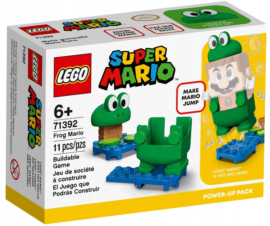 

Lego Super Mario 71392 Ulepszenie Żaba Dodatek
