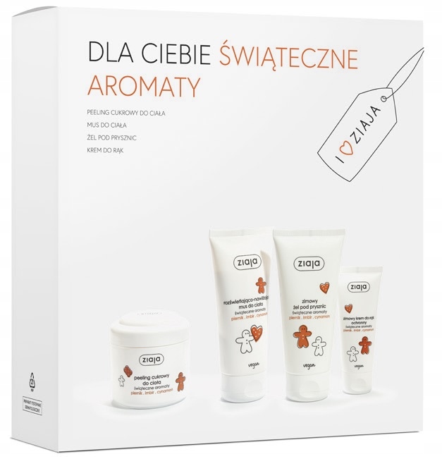 

Ziaja zestaw Świąteczne Aromaty 3+1