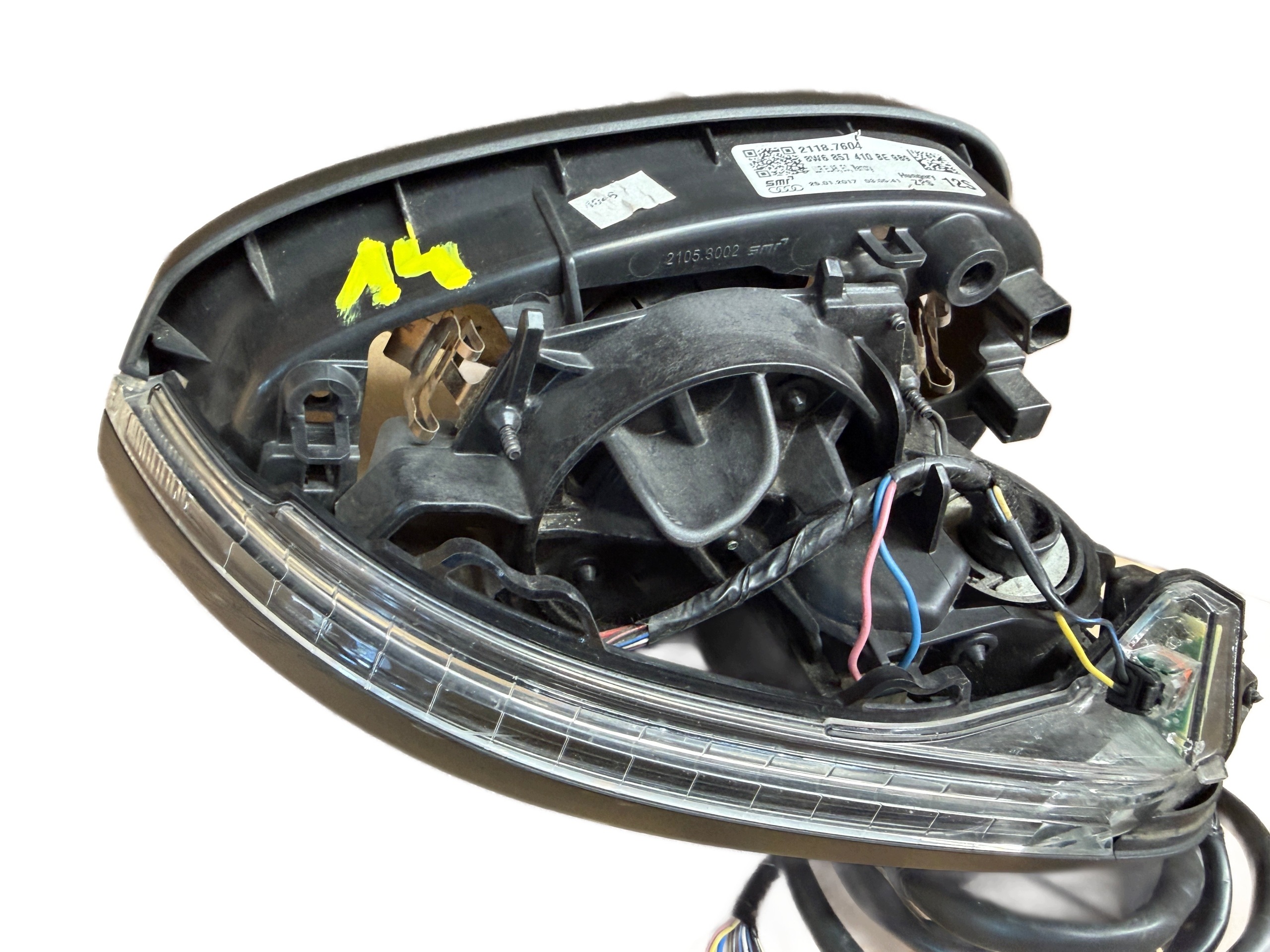AUDI A5 8W COUPE CABRIO mirror right 14 PIN