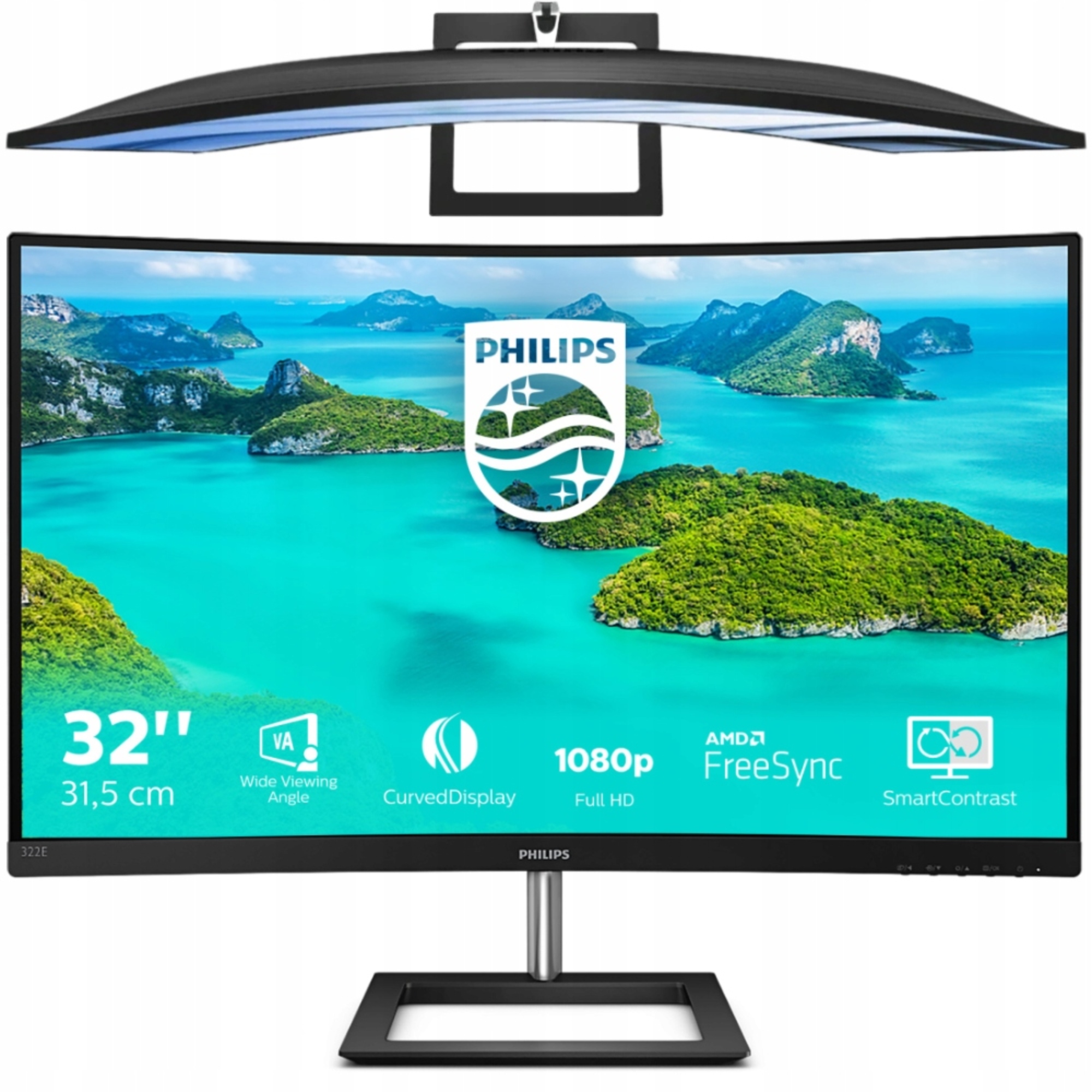 Herný monitor zakrivený Philips 32 palcov Full Hd 75HZ Va