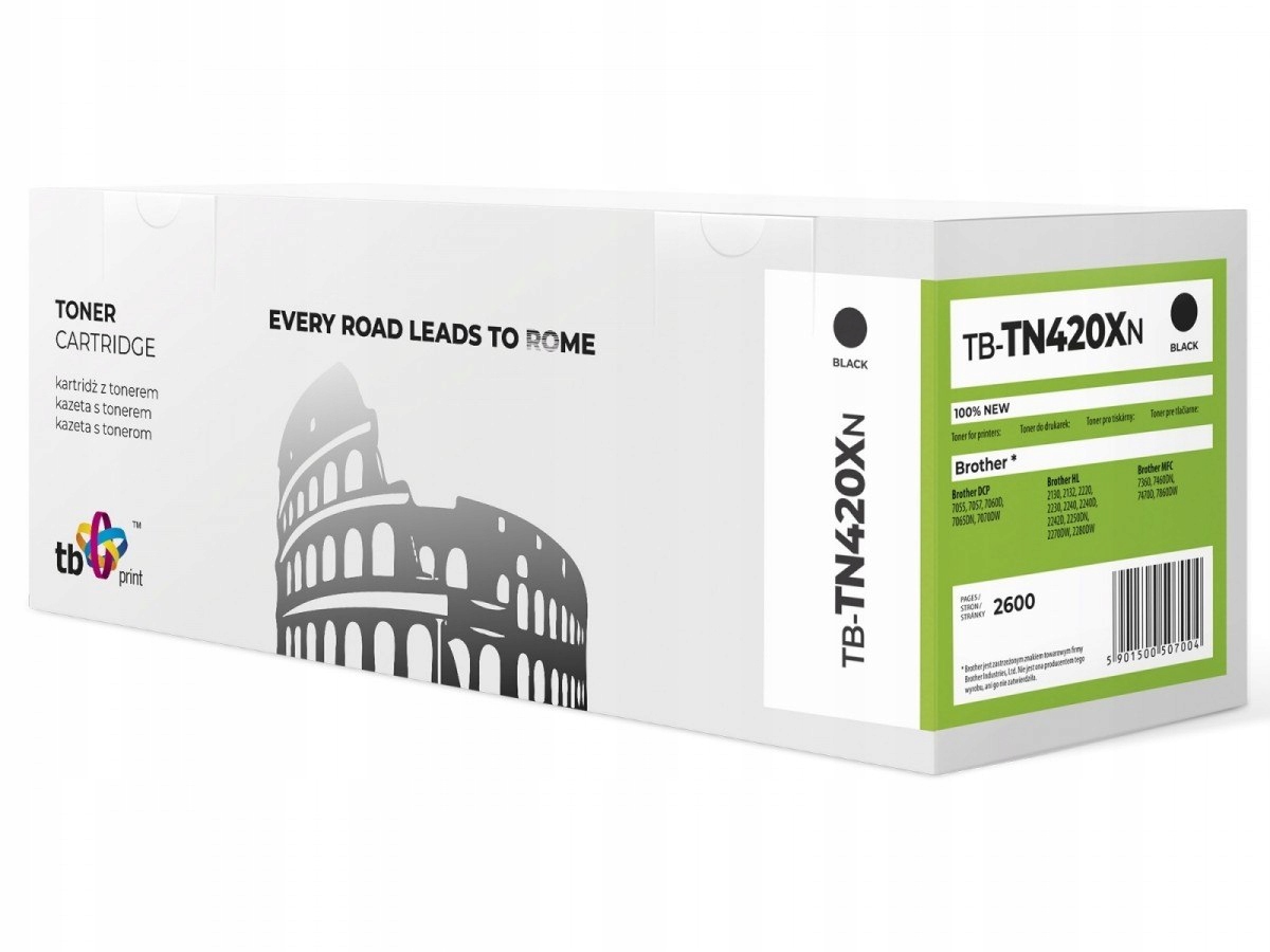 Toner do Brother TN420X TB-TN420XN Bk 100% nowy