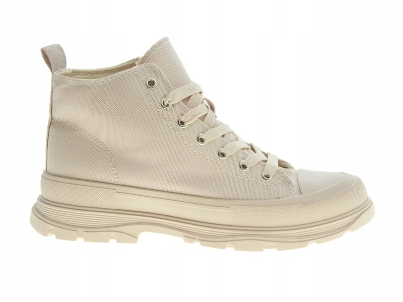 

Wysokie trampki na platformie Beige r.38