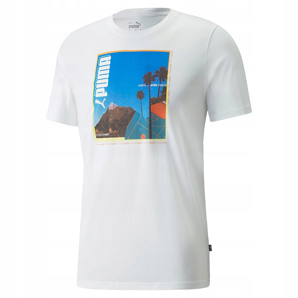 

Puma Koszulka Męska Photoprint Biała T-shirt XXL