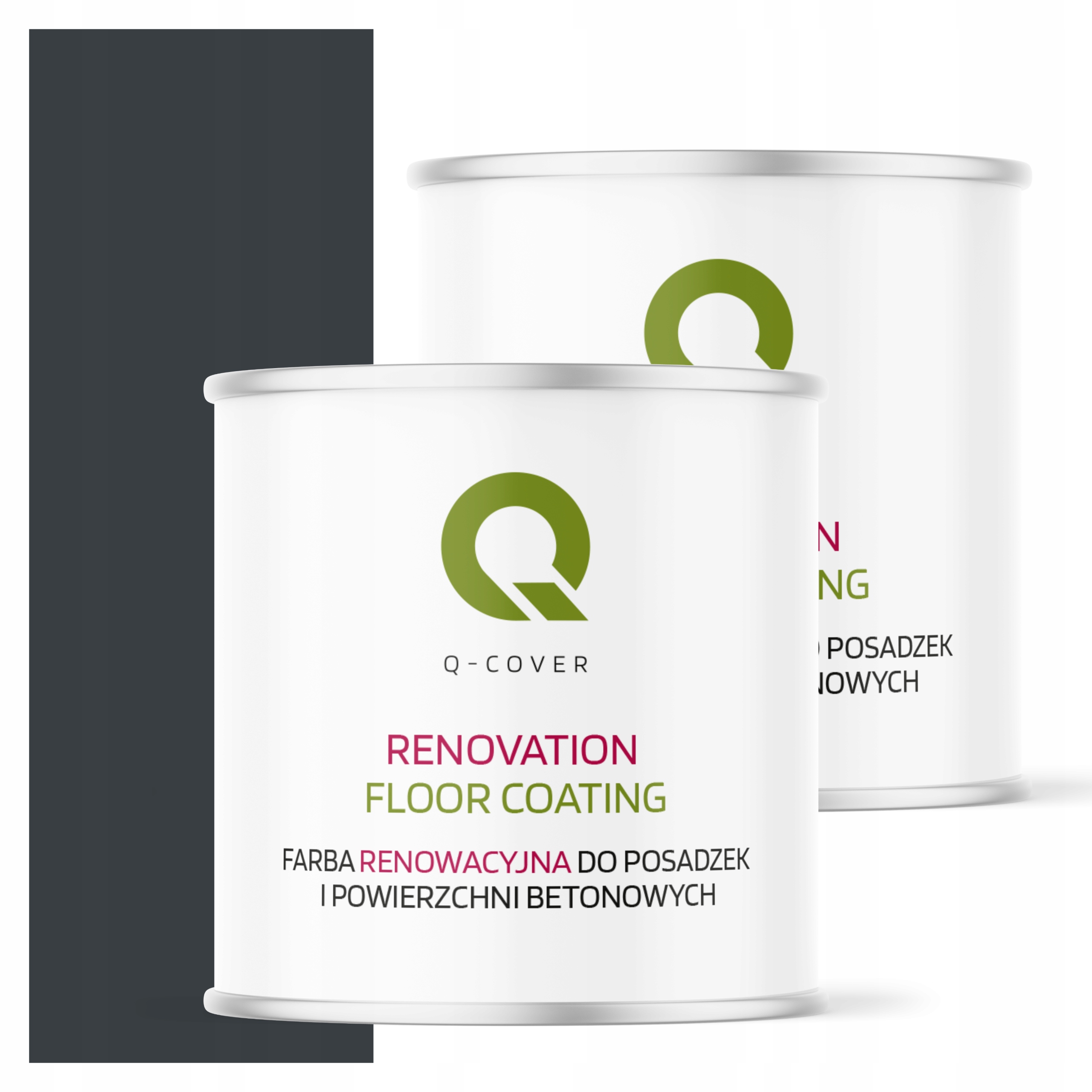 Ochranná farba na podlahy Betón Renovačná Antracit 7016 Polomat 2,5L