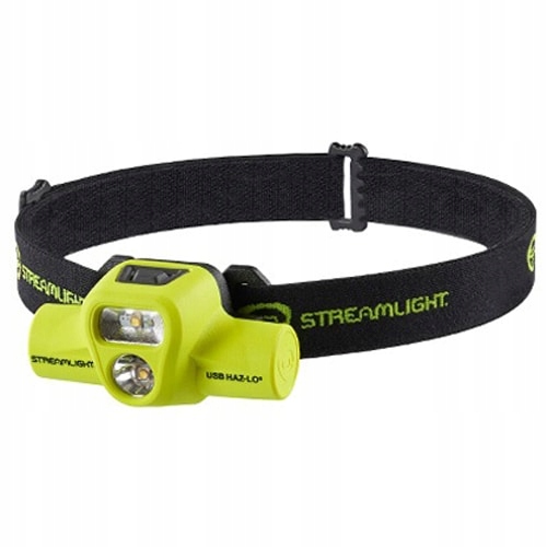 Latarka czołowa czołówka Streamlight Usb Haz-lo Yellow 250 lumenów