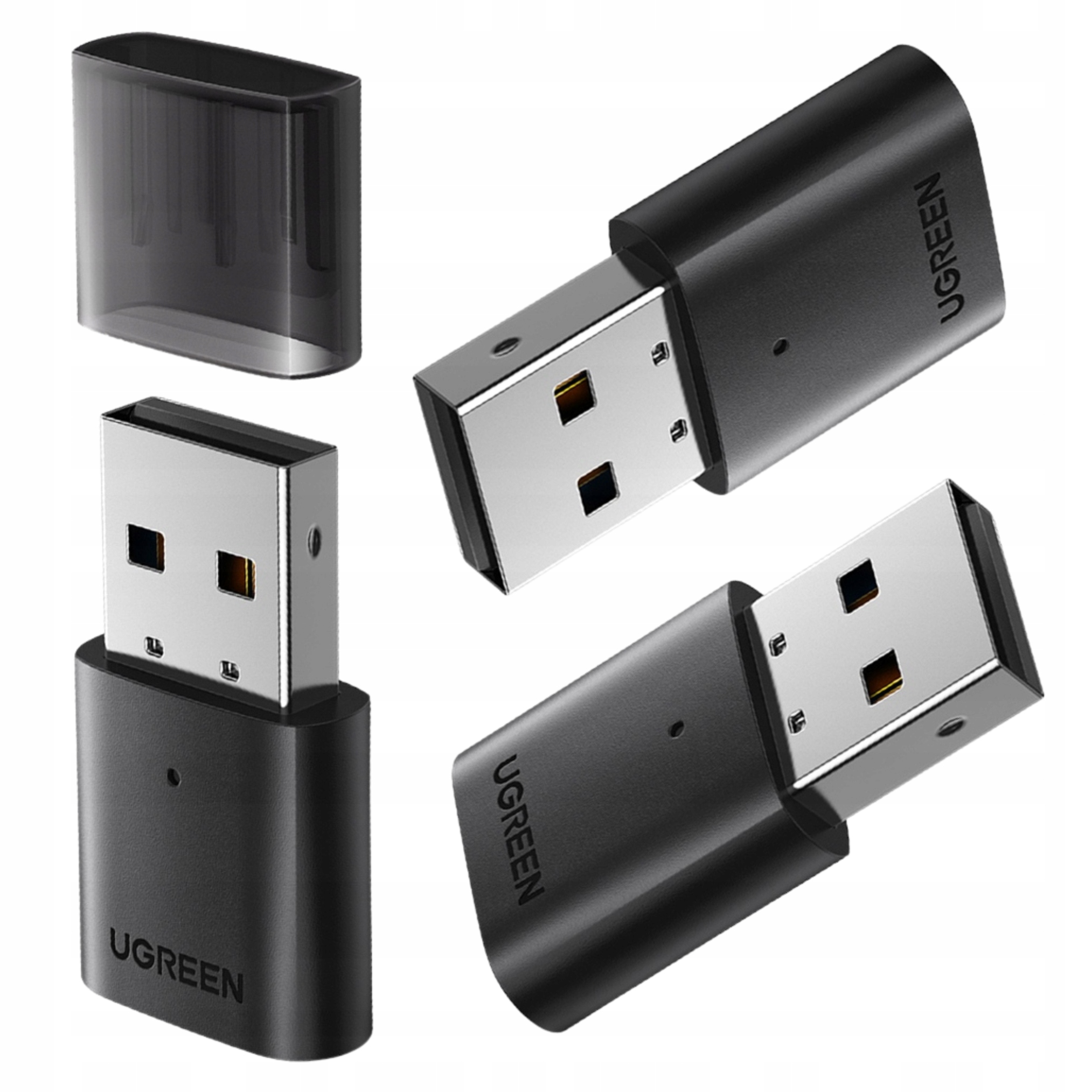 Ugreen Adapter Usb Do Bluetooth 5.0 Do Laptopów Windows Szybka Transmisja
