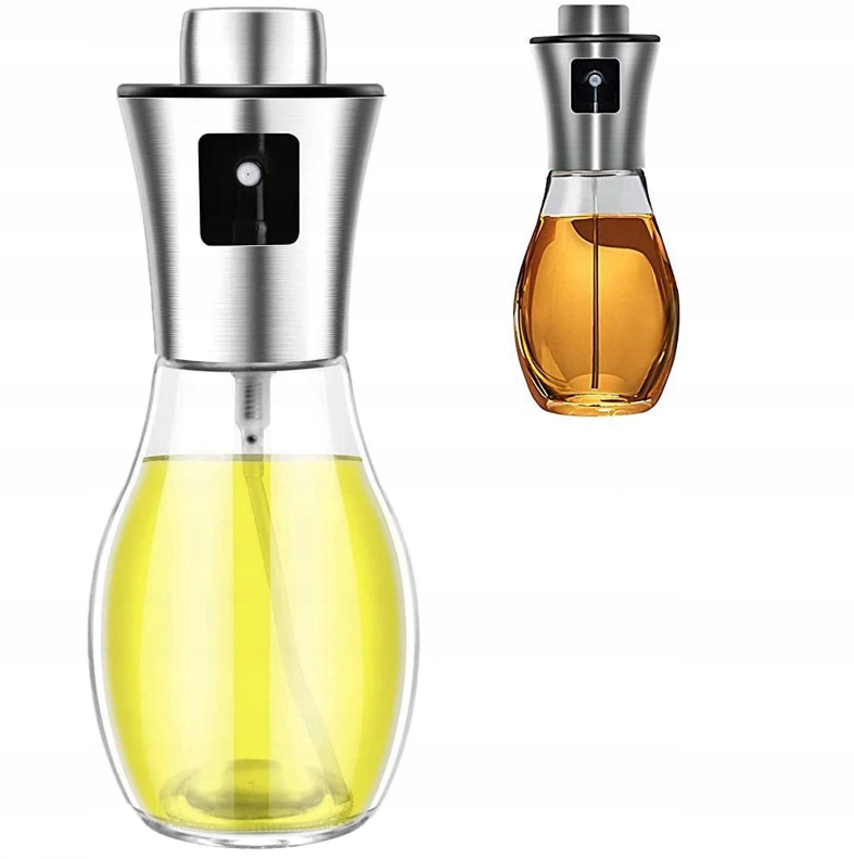 

Spryskiwacz Oleju Octu Oliwy Dozownik Szklany Inox