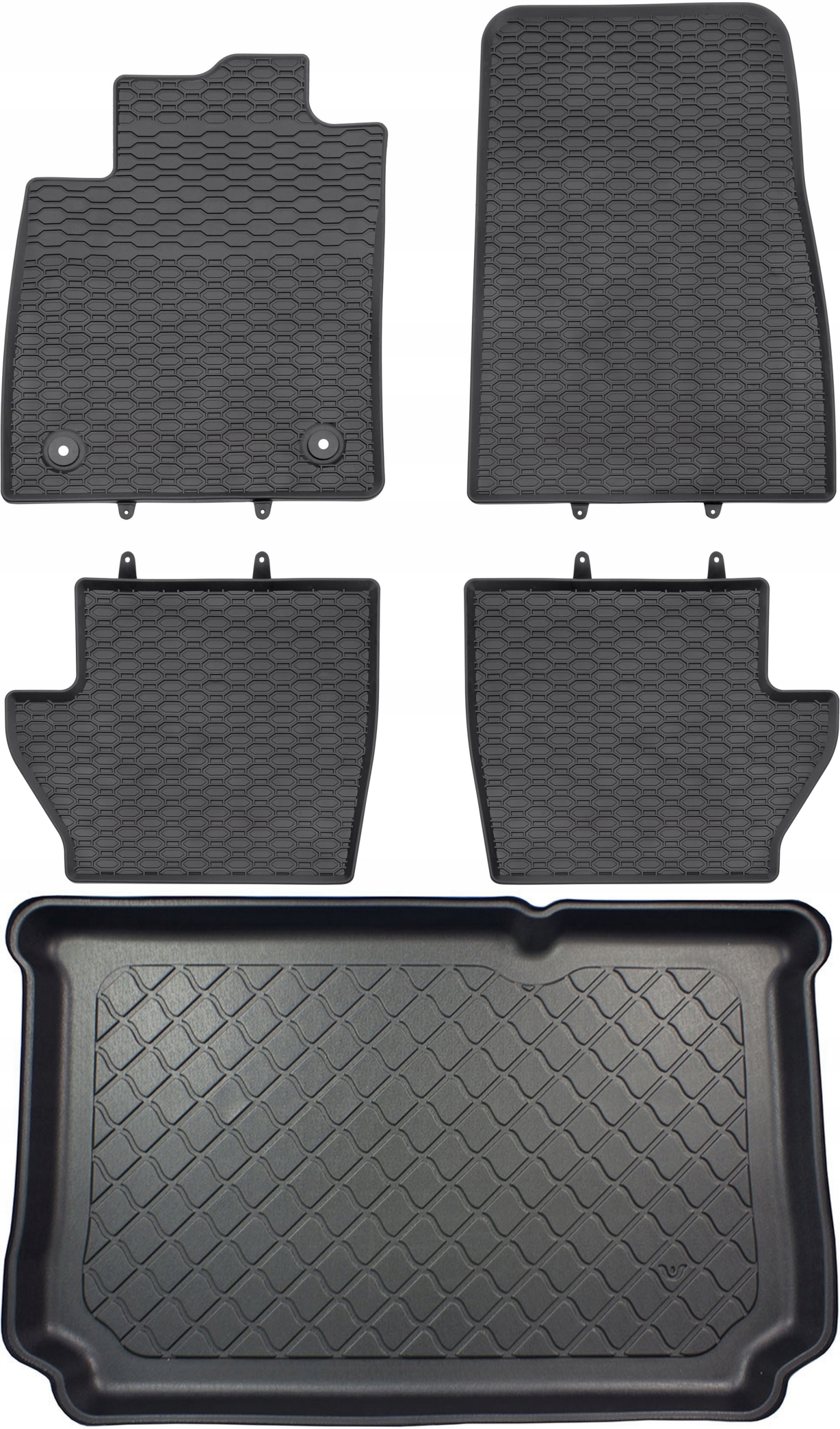 Ford Fiesta VIII Hatchback 2017 Koberce s rohožou