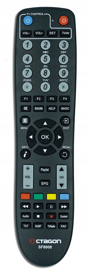 OCTAGON SF8008 SUPREME COMBO DUAL OS LINUX Enigma 2 WiFi 1200Mbps SSD M.2 Rodzaj cyfrowy