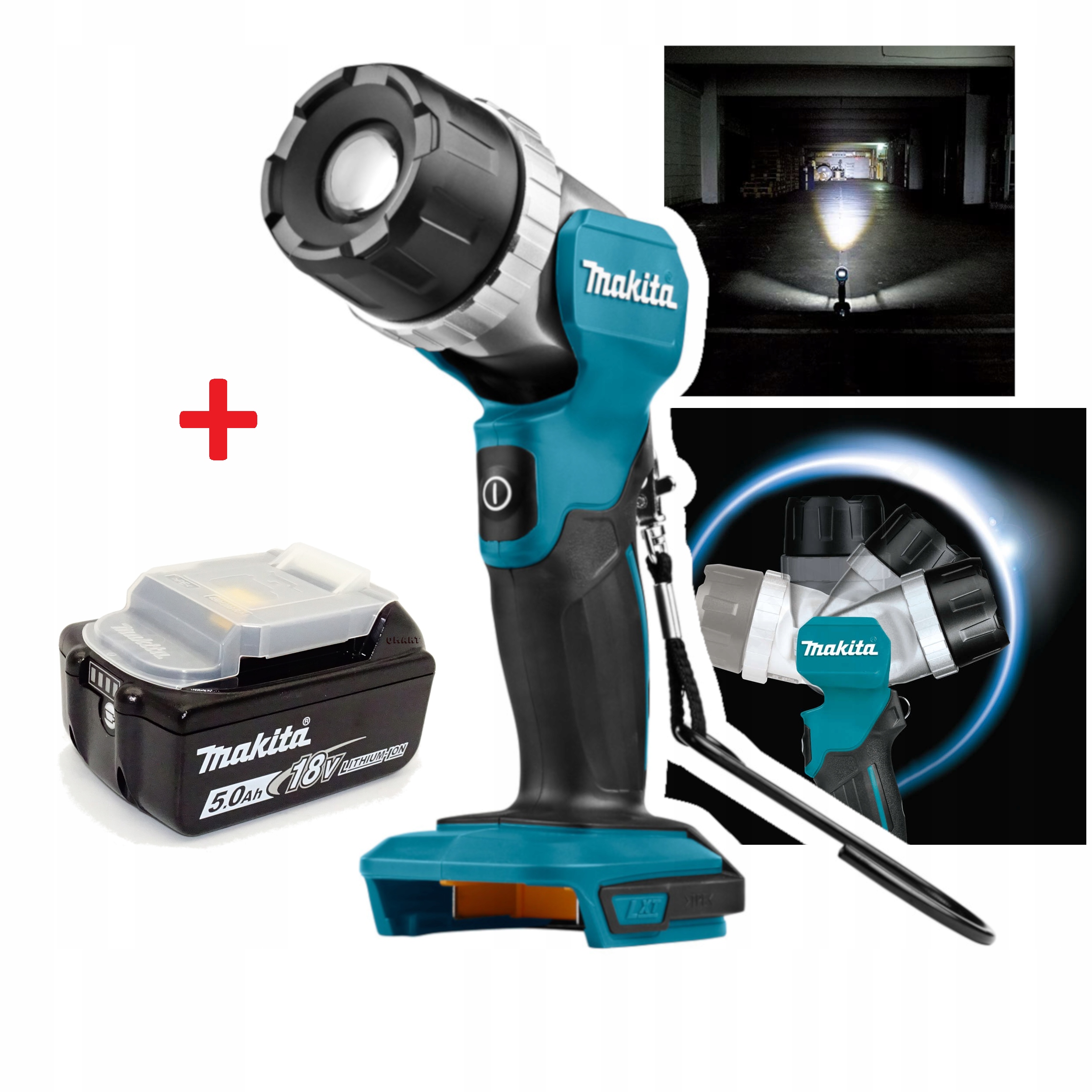 

Makita DML808 +5AH Latarka akumulatorowa 14,4V 18V