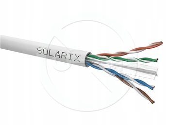 Instalační kabel Solarix CAT6 Utp Pvc Eca 100m/box SXKD-6-UTP-PVC