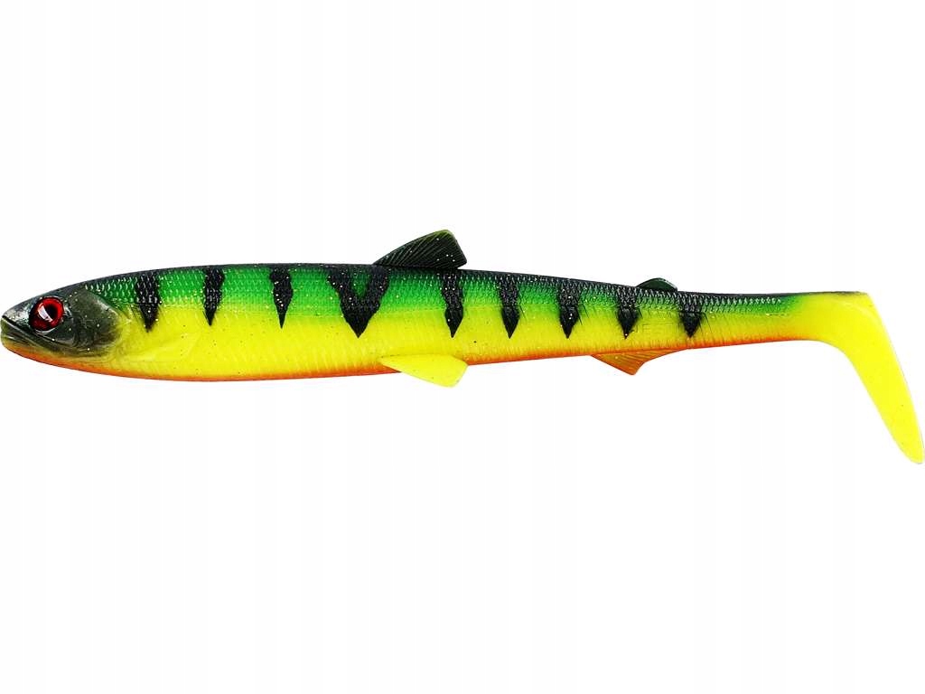 Przynęta gumowa Westin Bullteez Shadtail 9,5cm 7g Tiger Perch