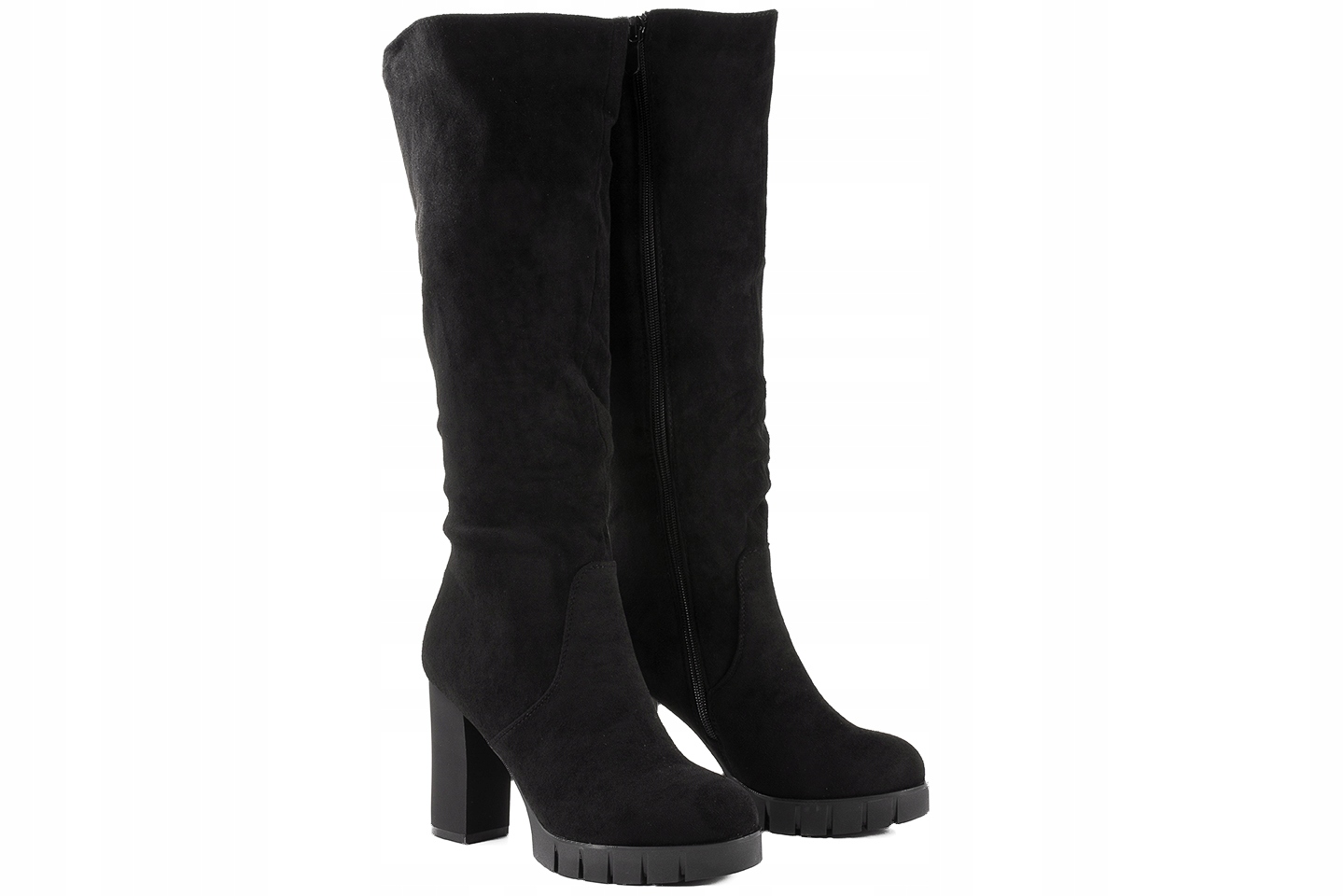 Filippo DKZ4814/23 Dámské Zimní Vysoké Kozačky černé