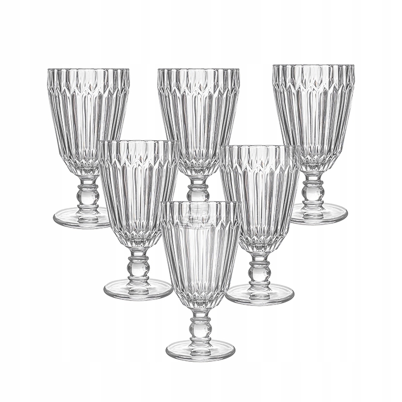 

Komplet 6 Szklanek Do Koktajli Drinków Venus 285ML