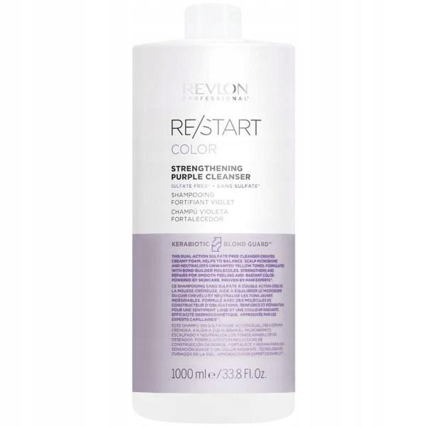 Revlon Šampon pro blond vlasy, posiluje vlasy, odstraňuje žluté tóny, 1000 ml