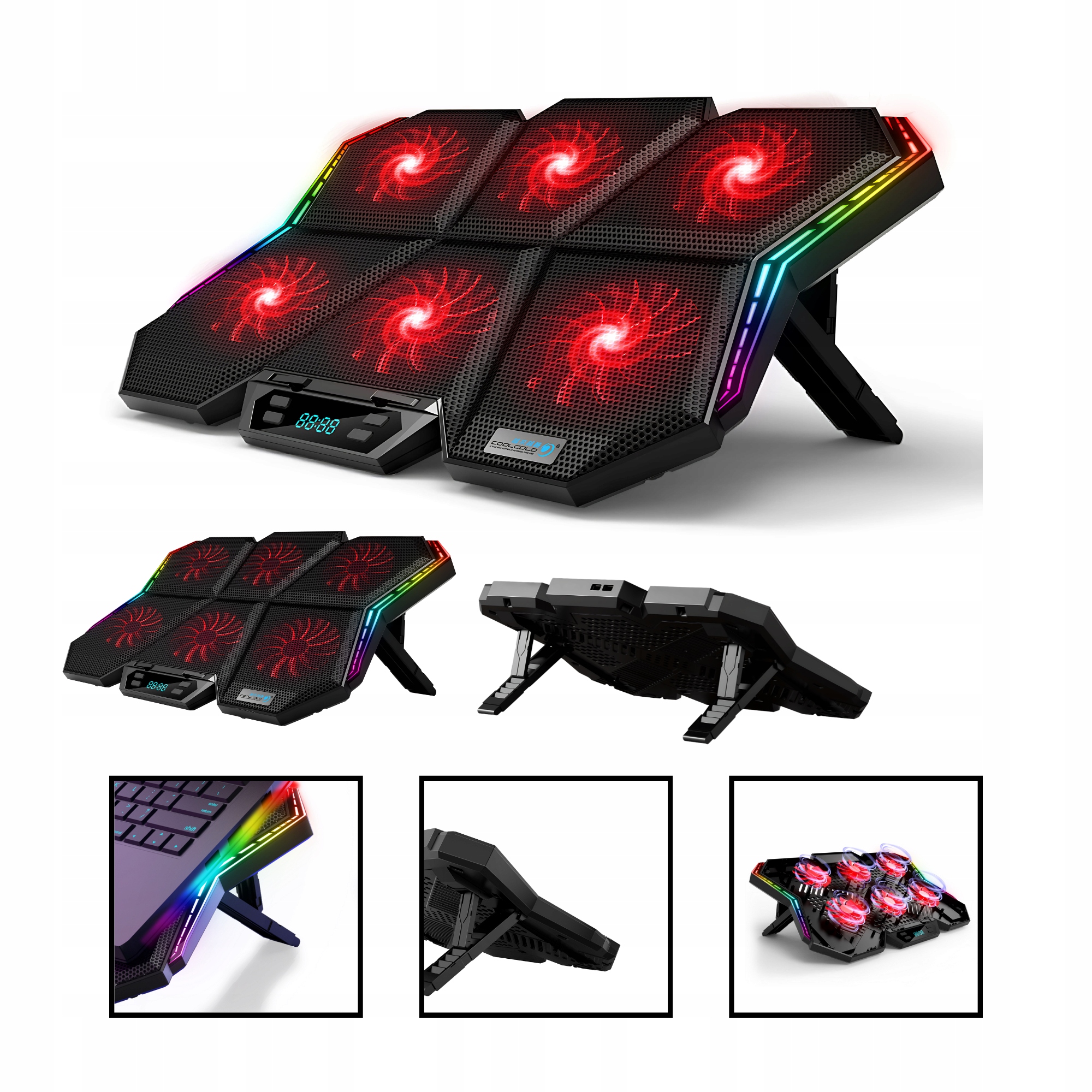 Chladící Podložka Pod Notebook-a Notebook-a 12-17' Cooling Pad