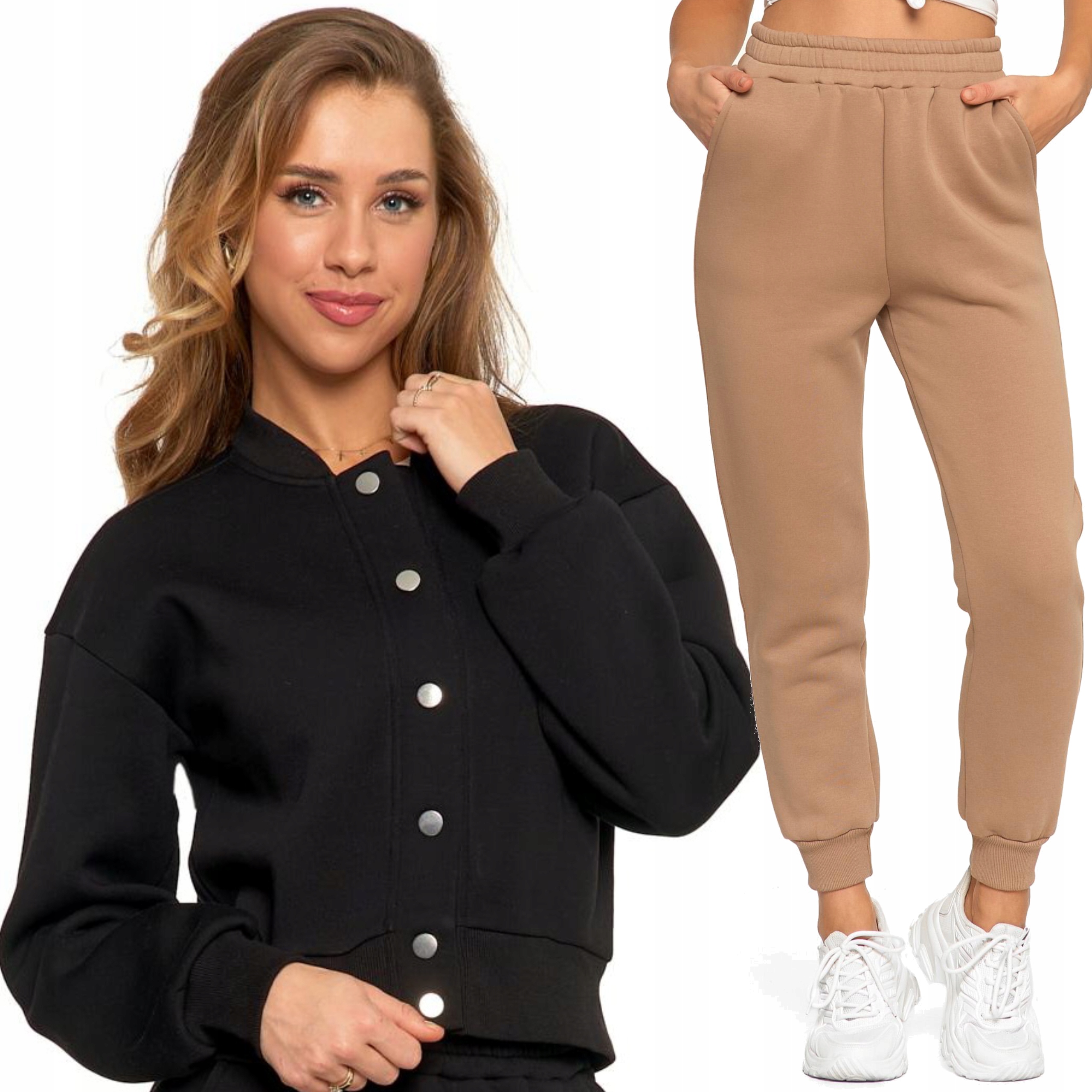 Dámská bavlněná tepláková souprava Mikina a kalhoty Moraj M